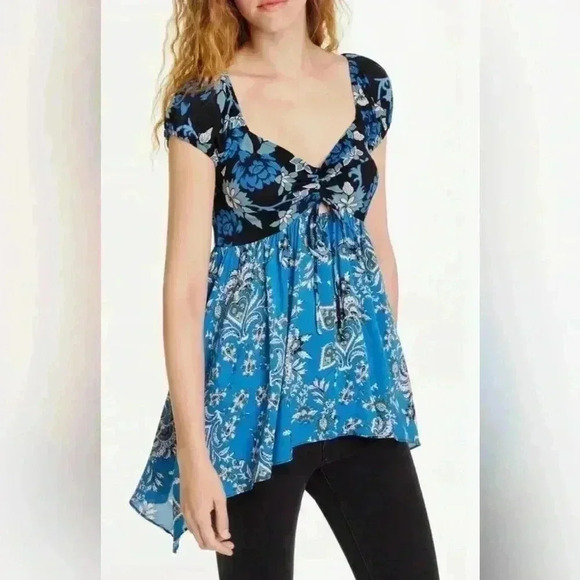 Free People La Bamba Babydoll top - Picture 1 of 11